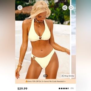 Cupshe sexy cloth bikini